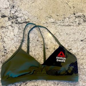 Reebok CrossFit sports bra size small.